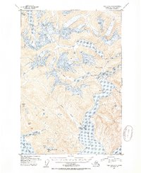 Taku River A-6 1951 topographic map thumbnail