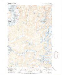 Taku River B-6 1951 topographic map thumbnail