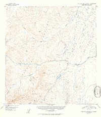 Talkeetna Mountains A-1 1952 topographic map thumbnail