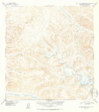 Talkeetna Mountains A-5 1952 topographic map thumbnail