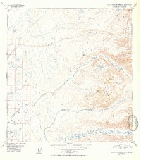 Talkeetna Mountains A-6 1952 topographic map thumbnail
