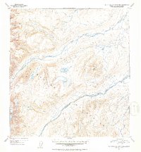 Talkeetna Mountains B-2 1952 topographic map thumbnail