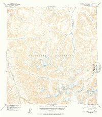 Talkeetna Mountains B-3 1952 topographic map thumbnail