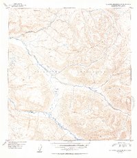 Talkeetna Mountains B-5 1952 topographic map thumbnail