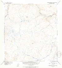 Talkeetna Mountains C-2 1952 topographic map thumbnail