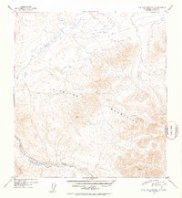 Talkeetna Mountains C-4 1952 topographic map thumbnail