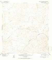Talkeetna Mountains C-5 1952 topographic map thumbnail