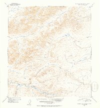 Talkeetna Mountains D-2 1952 topographic map thumbnail