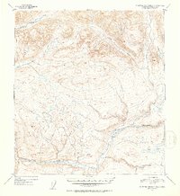 Talkeetna Mountains D-4 1952 topographic map thumbnail