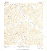 Tanacross A-6 1952 topographic map thumbnail