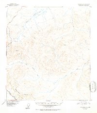 Tanacross B-3 1952 topographic map thumbnail