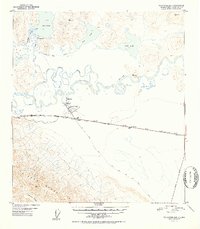 Tanacross B-5 1952 topographic map thumbnail