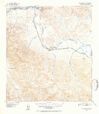 Tanacross B-6 1951 topographic map thumbnail