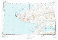 Teller 1950 topographic map preview