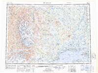 Tyonek 1965 topographic map thumbnail