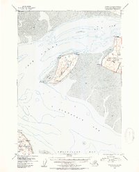 Tyonek A-1 1952 topographic map thumbnail