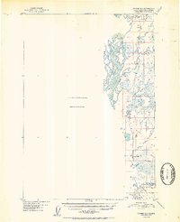 Tyonek D-1 1952 topographic map thumbnail