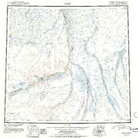 Umiat 1952 topographic map thumbnail