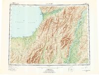 Unalakleet 1952 topographic map thumbnail