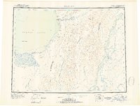 Unalakleet 1951 topographic map thumbnail