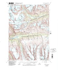 Valdez A-5 1953 topographic map thumbnail