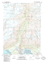 Valdez A-7 NE 1983 topographic map thumbnail