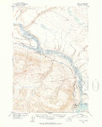 Valdez C-2 1953 topographic map thumbnail