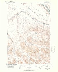 Valdez C-3 1953 topographic map thumbnail