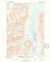 Valdez C-6 1953 topographic map thumbnail