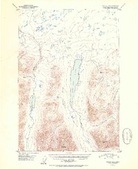 Valdez D-6 1951 topographic map thumbnail