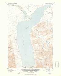 Valdez D-7 1951 topographic map thumbnail