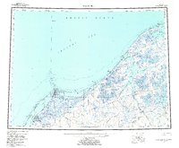 Wainwright 1955 topographic map thumbnail