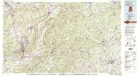 Anniston 1981 topographic map thumbnail