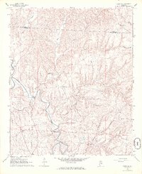 Berry SE 1967 topographic map thumbnail