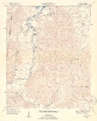Bishop 1951 topographic map thumbnail