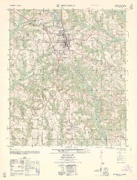 Brundidge 1962 topographic map thumbnail