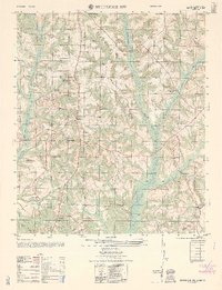 Brundidge NW 1962 topographic map thumbnail