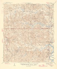 Citronelle 1946 topographic map thumbnail