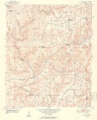 Cold Springs 1951 topographic map thumbnail