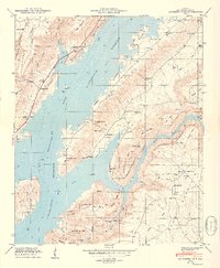 Columbus City 1949 topographic map preview