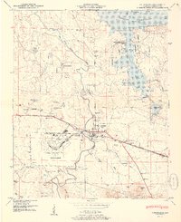 Courtland 1951 topographic map thumbnail
