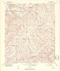 Creel 1951 topographic map thumbnail