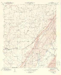 Crossville 1949 topographic map thumbnail