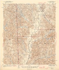 Deer Park 1943 topographic map thumbnail