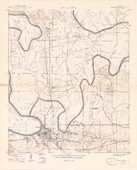 Demopolis 1946 topographic map thumbnail