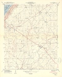 Dutton 1950 topographic map thumbnail