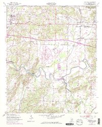 Eastaboga 1947 topographic map thumbnail