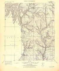 Fairhope 1943 topographic map thumbnail