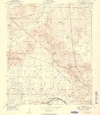 Forkland 1949 topographic map thumbnail