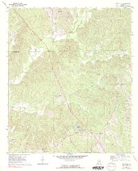 Fort Dale 1971 topographic map thumbnail
